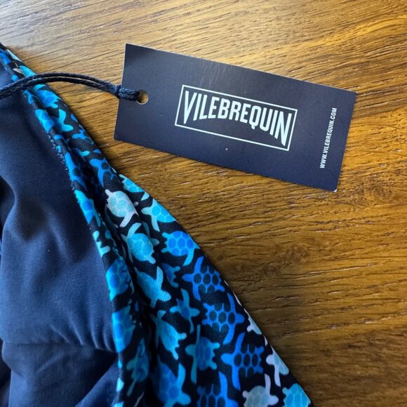 VILEBREQUIN Sea Turtles Swimsuit Girls 6 7 8 128cm NEW Blue Turtle Print NWT - Picture 7 of 11
